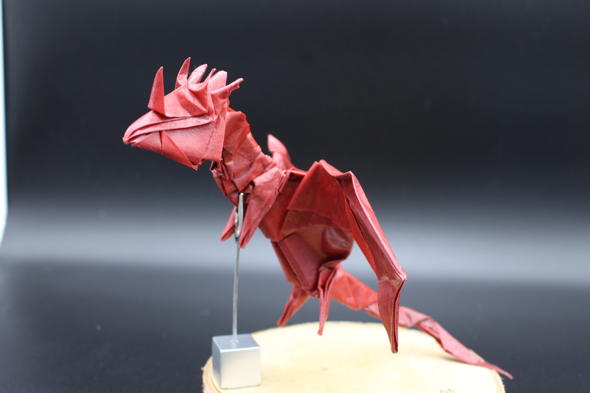 Dragon en origami